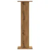 vidaXL Lautsprecherständer 2 Stk. Artisan-Eiche 30x30x95 cm Produktbild-Vorschau 3
