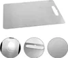 OKWISH Schneidebretter Edelstahl, Küchen Schneidebrett Produktbild-Vorschau 1