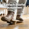 Stiefelknecht aus Buchenholz mit Gummitrittfläche und Produktbild-Vorschau 4