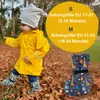 HECKBO Baby Regenfüßlinge Füßlinge ohne Vlies Dschungel Produktbild-Vorschau 3