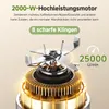 AMZCHEF Standmixer, 2000W Hochleistungsmixer, Smoothie Produktbild-Vorschau 5