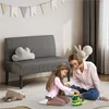 A mother and daughter are playing with building blocks on the floor in front of a sofa. Podgląd zdjęcia produktu