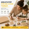 100 hojas de papel kraft marrón de 160 g/m², fabricado con Vista previa de la imagen del producto 7