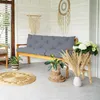 4L Textil Gartenbankauflage mit Rückenlehne, wetterfest und Produktbild-Vorschau 2
