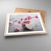 Gerahmtes Poster - Rahmen in heller Eiche - Yoga weiblich Produktbild-Vorschau 3