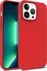 A red iPhone case is shown next to an iPhone.