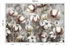 Muralo Vlies Fototapete BAUMWOLLE Blumen Pflanzen Beton Produktbild-Vorschau 2