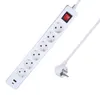 as-Schwabe 6-cestný zásuvkový spínač USB A/C 1,4 m Náhľad obrázku produktu 1