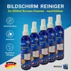 ROGGE Bildschirmreiniger 5er Pack, 5x 250ml - Nachfüllbar Produktbild-Vorschau