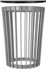 KADAX Doppelseitiger Blumenständer 40 cm Platin + schwarze Produktbild-Vorschau 15