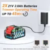 Akku-Rasentrimmer, Elektrischer Rasenschneider mit 2 Produktbild-Vorschau 3