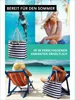 Große Strandtasche wasserabweisend mit Reißverschluss - Produktbild-Vorschau 5