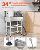 VEVOR Hundewaschstation aus Edelstahl, 870x490x1225mm Produktbild-Vorschau 2
