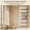 S'AFIELINA 762x400mm radiatore bagno design radiatore Anteprima dell’immagine prodotto 4