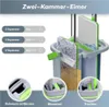 EasyGleam Wischmopp und Putzeimer Set mit doppeltem Produktbild-Vorschau 5