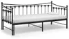 Divano letto allungabile Struttura letto in metallo nero Anteprima dell’immagine prodotto 6