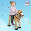 Pink Papaya Stehpferd zum draufsitzen | 75cm Spielpferd zum Produktbild-Vorschau 5