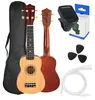 SUPRIMO UK21 SET NW Sopraan-ukelele, 21 inch, met houten Productafbeelding-voorbeeld 2