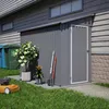 GIHAUVIA Abri de jardin métallique 110×228×192 cm Métal Voir les images du produit 11