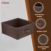 Úložný textilný box LAVITA tmavohnedý 31x31x15 Náhľad obrázku produktu 4
