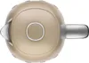 A top-down view of a champagne-colored Smeg kettle on a white background. Podgląd zdjęcia produktu