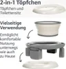 KRUZZEL Pot de voyage 2 en 1 avec housse de siège de Voir les images du produit 5