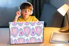 MuchoWow® Laptop Aufkleber Sticker Cover Muster - Achat - Produktbild-Vorschau 3