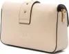 A side view of a beige handbag. Podgląd zdjęcia produktu