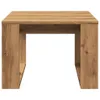 A simple wooden side table against a white background. Podgląd zdjęcia produktu