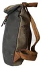 Rucksack DI-2009 aus glattem Kunstleder, Schwarz, 32x33x8,5 Produktbild-Vorschau 3