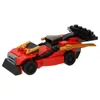 A red LEGO car with black and gold accents, shown from a side-diagonal angle against a white background. Anteprima dell’immagine prodotto