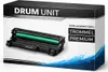 A product box for a drum unit, with the drum unit itself shown in front of the box. Produktbild-Vorschau