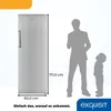 Exquisit Gefrierschrank GS280-HE-040D inoxlook | Produktbild-Vorschau 5