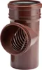 A brown pipe fitting with a grate. Náhľad obrázku produktu