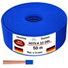 50m Aderleitung H07 V-K DBL 1x10 mm² Dunkelblau Einzelader Produktbild-Vorschau 4