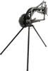 A manual shoe repair sewing machine on a tripod stand, isolated on a white background. Náhled obrázku produktu