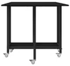 vidaXL Opklapbare eettafel met wielen, 130 x 80 x 76,5 cm, Productafbeelding-voorbeeld 6