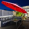 Ombrellone a sbalzo Aopunly 350 cm con LED, protezione UV, Anteprima dell’immagine prodotto 7