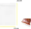 200 Stück Mini Druckverschlussbeutel Zip Beutel 25 mm x 35 Produktbild-Vorschau 2