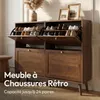 CASABEL Meuble à Chaussures 24 Paires, Grande Capacité, Voir les images du produit 3