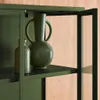 sweeek - Schrank aus Stahl und gehärtetem Glas, 2 Türen, Produktbild-Vorschau 5