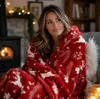 Weihnachtsdecke 130x170 cm – Kuschelige Tagesdecke für Bett & Sofa – Warme Weihnachtsdecke Produktbild-Vorschau