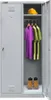 Umkleideschrank BHP Mega-M J-80 2-türig grau B-80 cm T-50 Produktbild-Vorschau 4