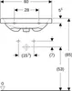 Geberit 501841007 iCon Light WT 60x42cm, verk. Ausld. Produktbild-Vorschau 4