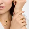 Thomas Sabo TR2394-414-14 Damenring V-Form mit Weißen Produktbild-Vorschau 4