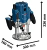 Bosch GOF20-12 Oberfräse 1/4" 25000U/min 2000W Produktbild-Vorschau 6