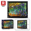Iris-Wandbild Klemmbaustein Set 3480 Teile Produktbild-Vorschau 5