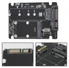 karta adaptera 2 w 1 dla dysków Mini M.2 NGFF i MSATA SSD Podgląd zdjęcia produktu 3