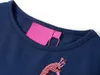 Kinder-Langarmshirt Marineblau 116 Produktbild-Vorschau 3