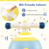 COSTWAY jeździk, jeździk z przyczepą, światłem, muzyką i Podgląd zdjęcia produktu 5